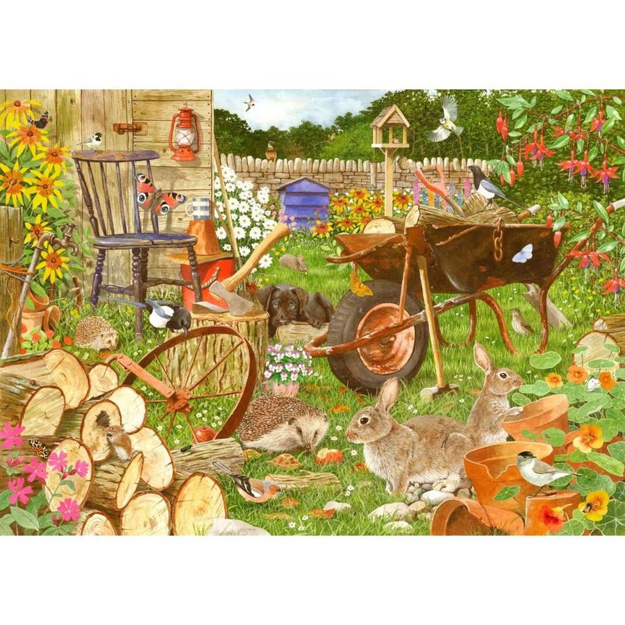 House of Puzzles Like Rag Tag and Bobtail - 1000 Piece Jigsaw Puzzle - Phillips Hobbies