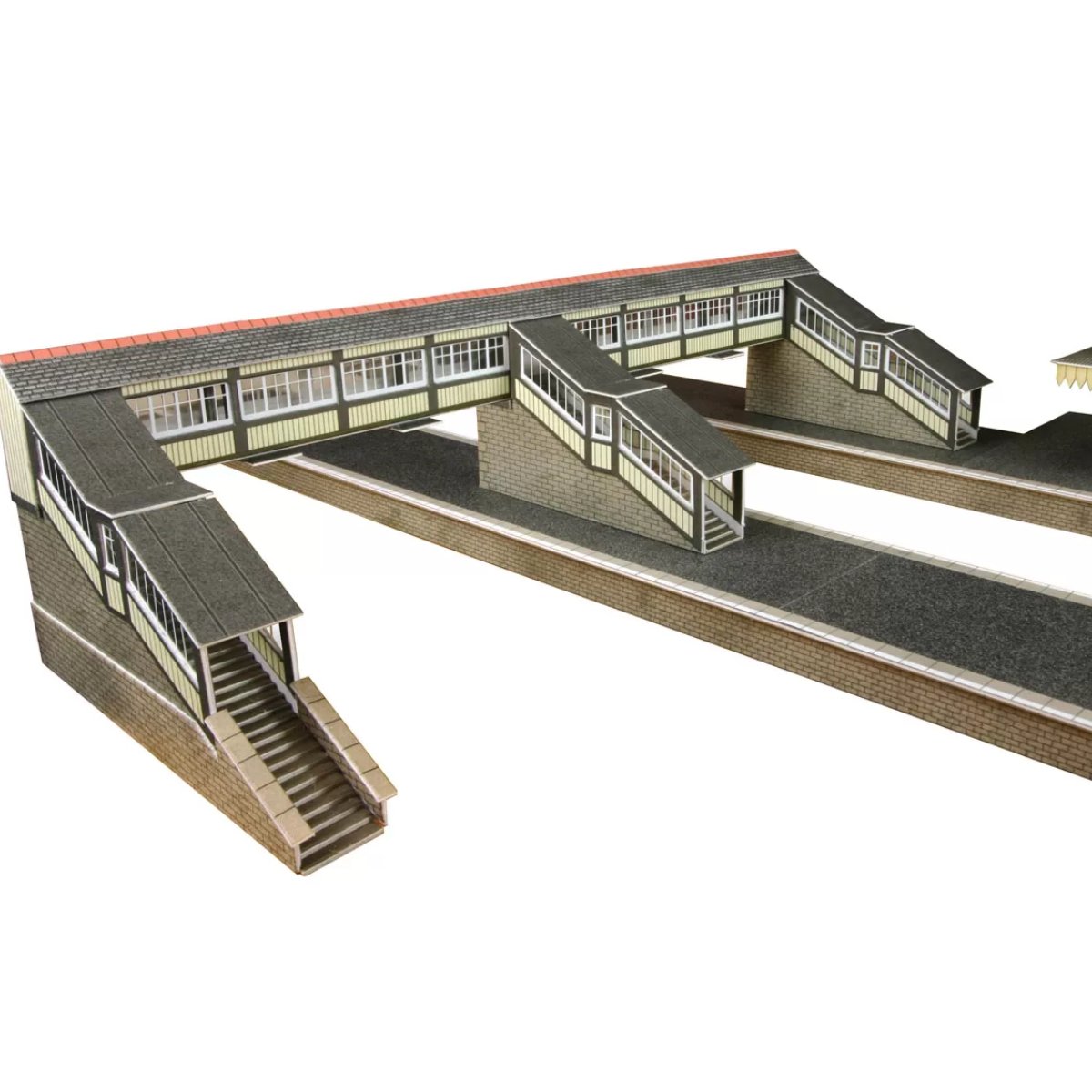 Metcalfe PN136 Footbridge Card Kit - N Gauge - Phillips Hobbies