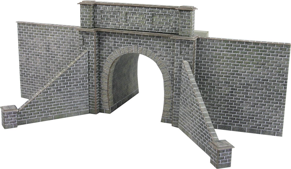 Metcalfe PN143 N Scale Tunnel Entrances Single Track Card Kit - N Gauge - Phillips Hobbies