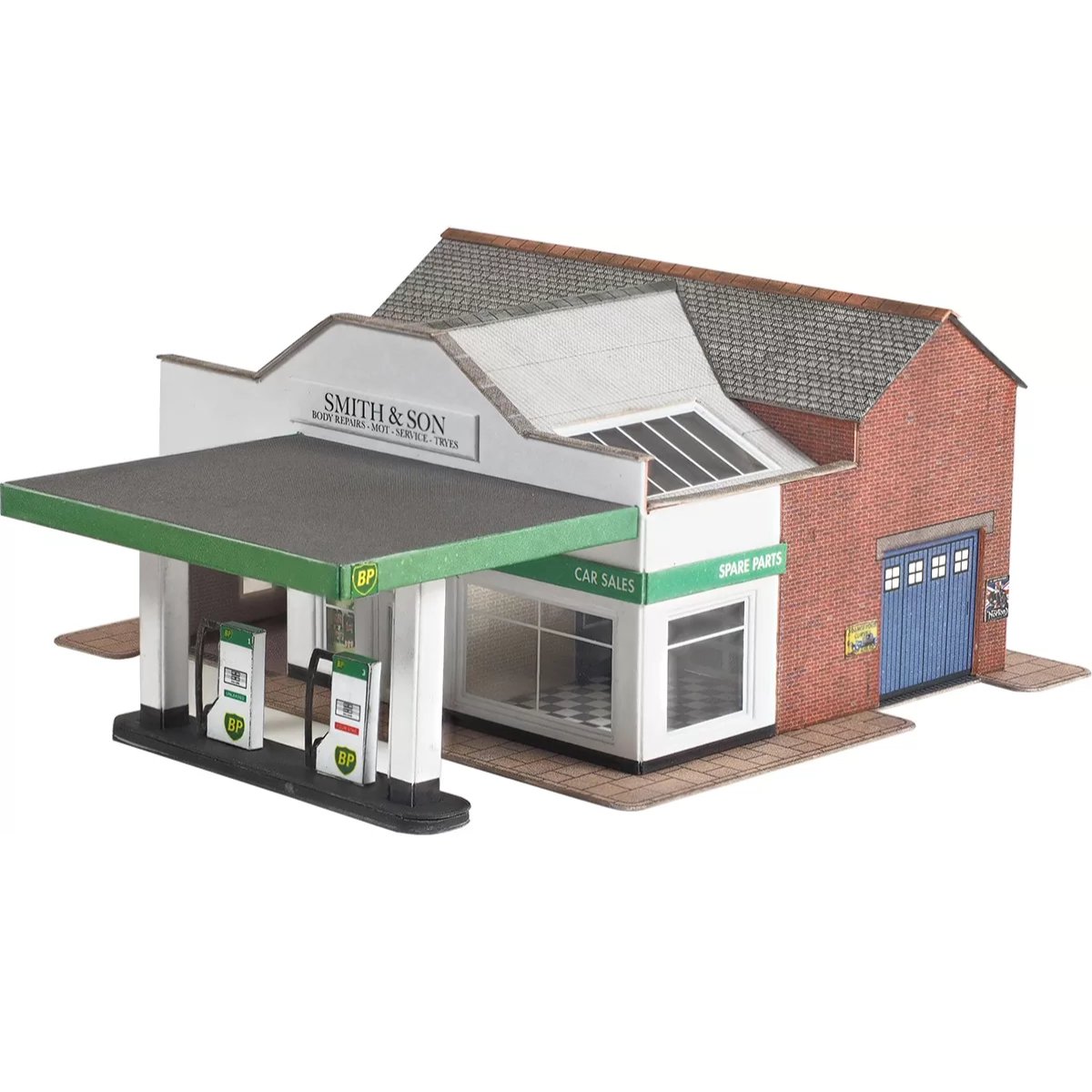 Metcalfe PN181 Service Station Card Kit - N Gauge - Phillips Hobbies