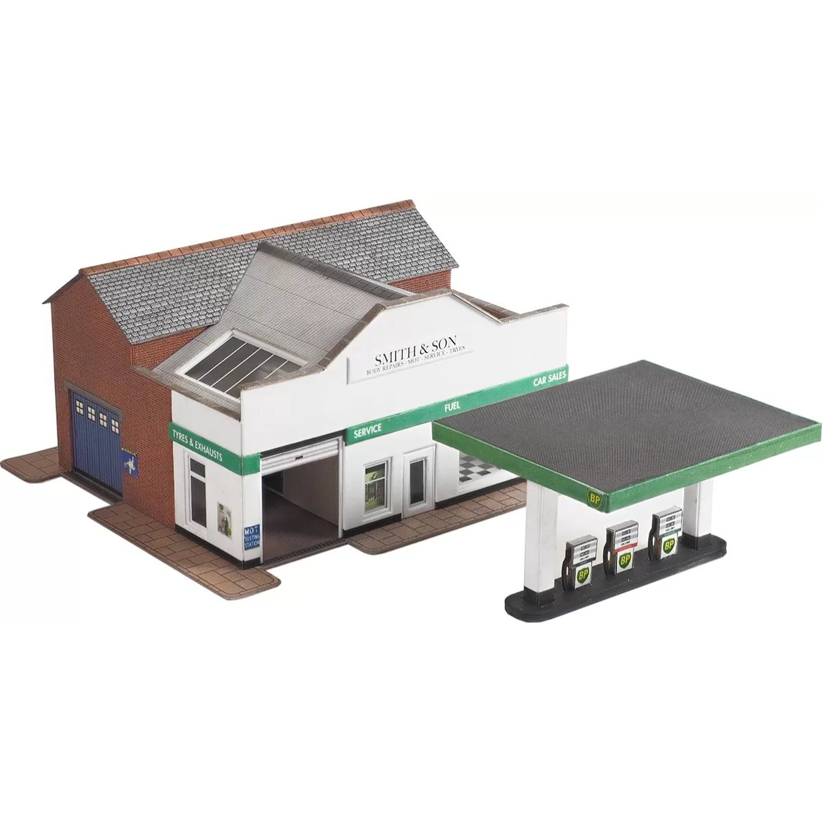 Metcalfe PN181 Service Station Card Kit - N Gauge - Phillips Hobbies