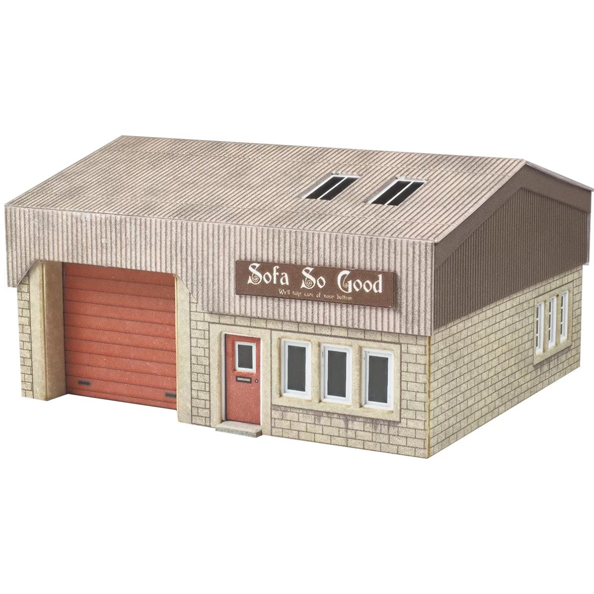 Metcalfe PN185 Industrial Unit Card Kit - N Gauge - Phillips Hobbies