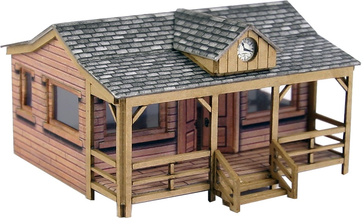 Metcalfe PN821 Wooden Pavilion Card Kit - N Gauge - Phillips Hobbies