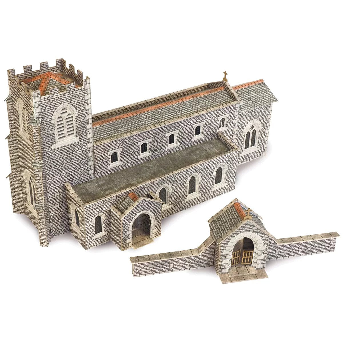 Metcalfe PN926 Parish Church Card Kit - N Gauge - Phillips Hobbies