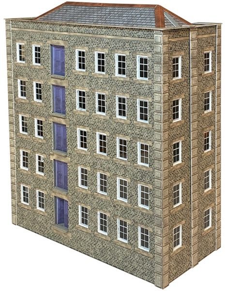 Metcalfe PN990 N Scale Grimy Old Mill Card Kit - N Gauge - Phillips Hobbies