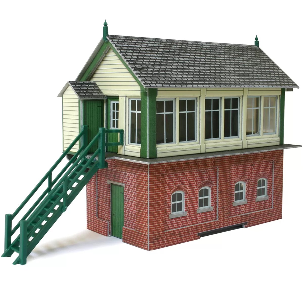 Metcalfe PO233 Signal Box - 00/H0 Scale Card Kit - Phillips Hobbies