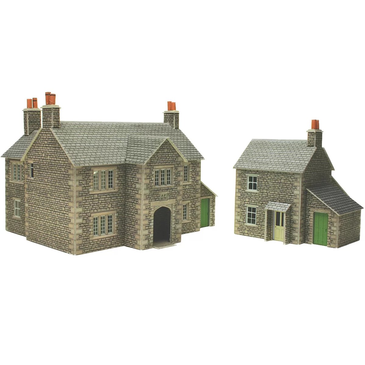 Metcalfe PO250 Manor Farm House - 00/H0 Scale - Phillips Hobbies