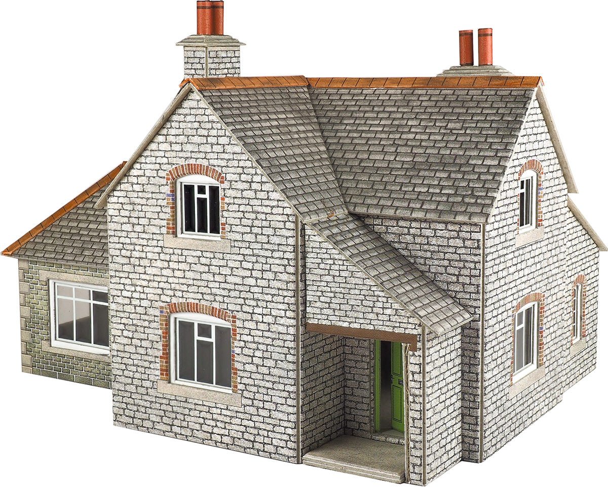 Metcalfe PO257 Grange House Card Kit - 00/H0 Gauge - Phillips Hobbies