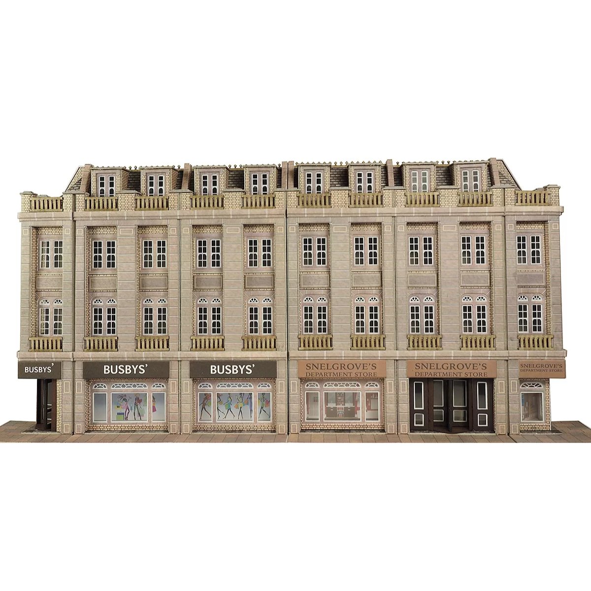 Metcalfe PO279 Low Relief Department Store Card Kit - 00/H0 Scale - Phillips Hobbies