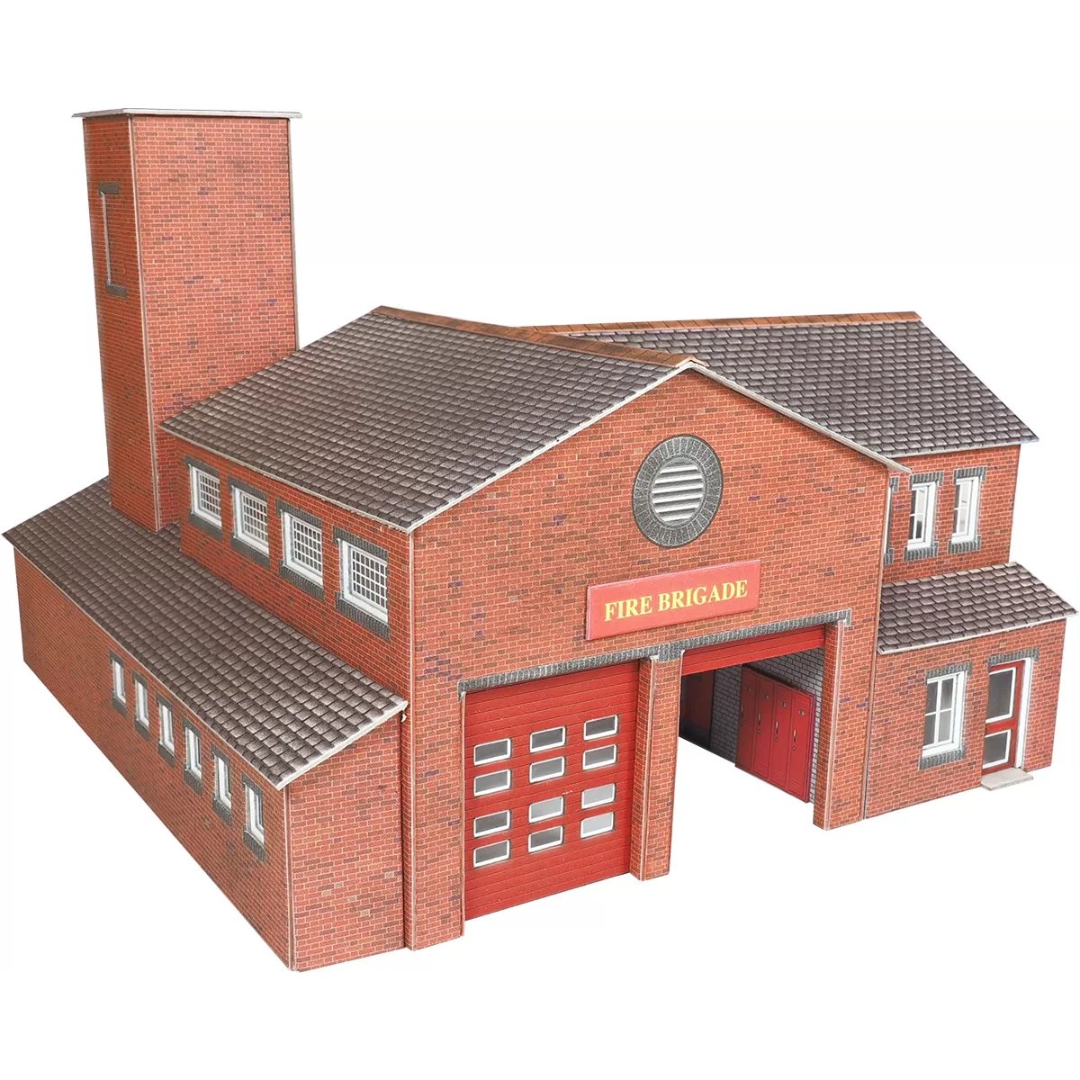 Metcalfe PO289 Fire Station Card Kit - 00/H0 Scale - Phillips Hobbies