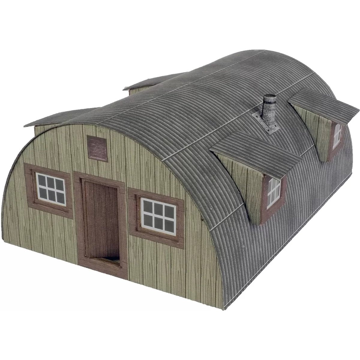 Metcalfe PO415 Nissen Hut Card Kit - 00/H0 Scale - Phillips Hobbies