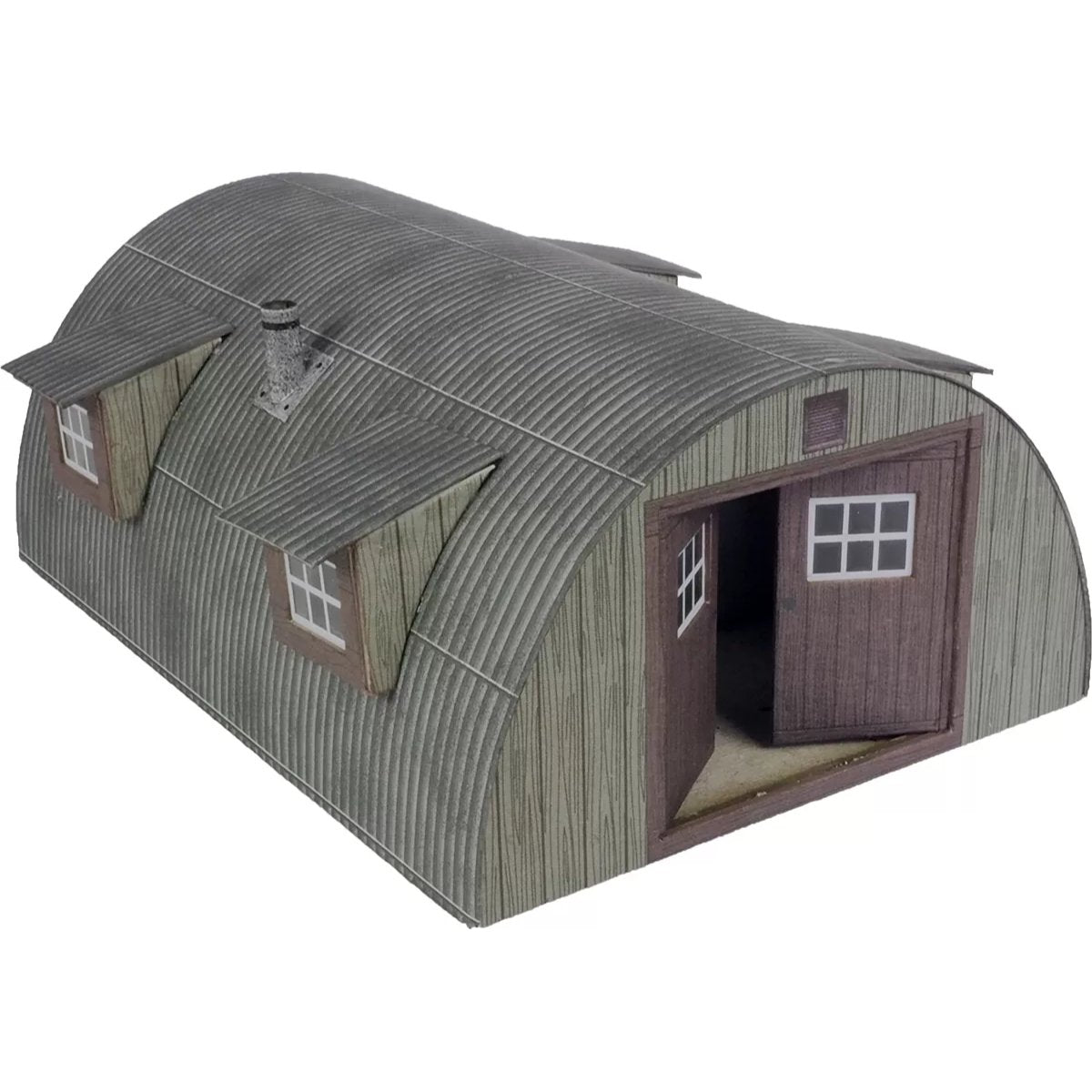 Metcalfe PO415 Nissen Hut Card Kit - 00/H0 Scale - Phillips Hobbies