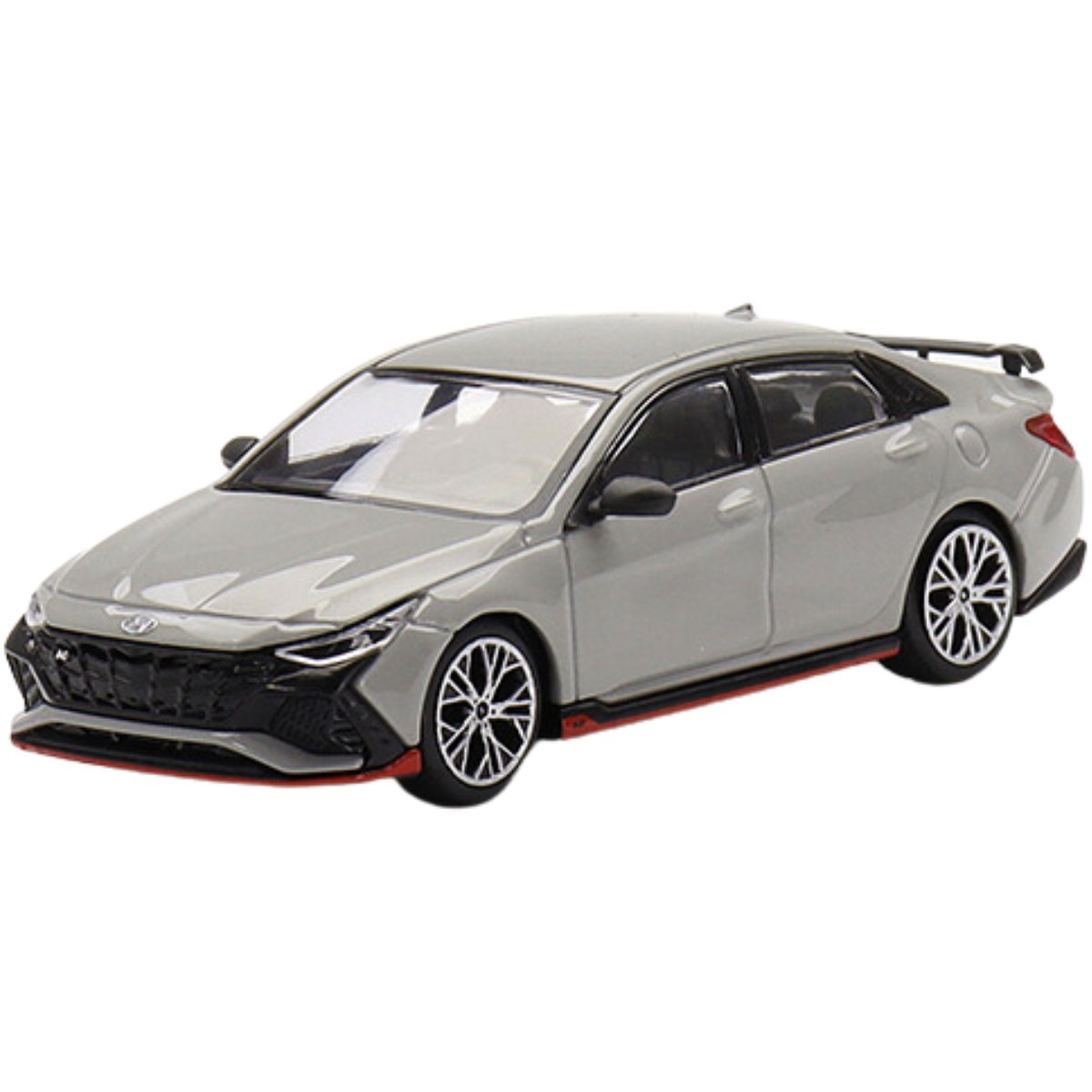 Mini GT Hyundai ELANTRA N Cyber Grey Metallic LHD - 1:64 Scale - Phillips Hobbies