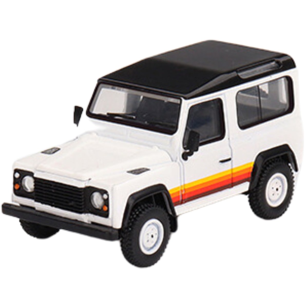 Mini GT Land Rover Defender 90 Wagon White - 1:64 Scale - Phillips Hobbies