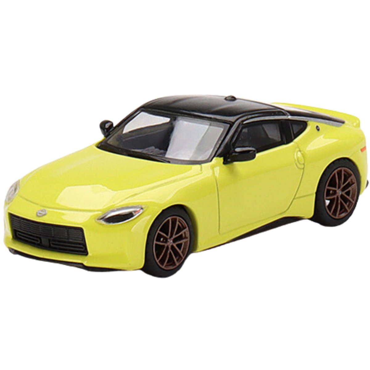 Mini GT Nissan Z Proto Spec Ikazuchi Yellow LHD - 1:64 Scale - Phillips Hobbies