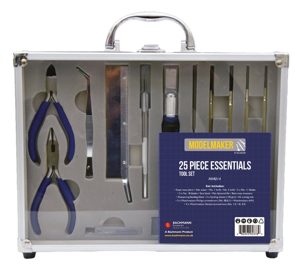 Model Maker 25 Piece Essential Model Maker Tool Set - Phillips Hobbies