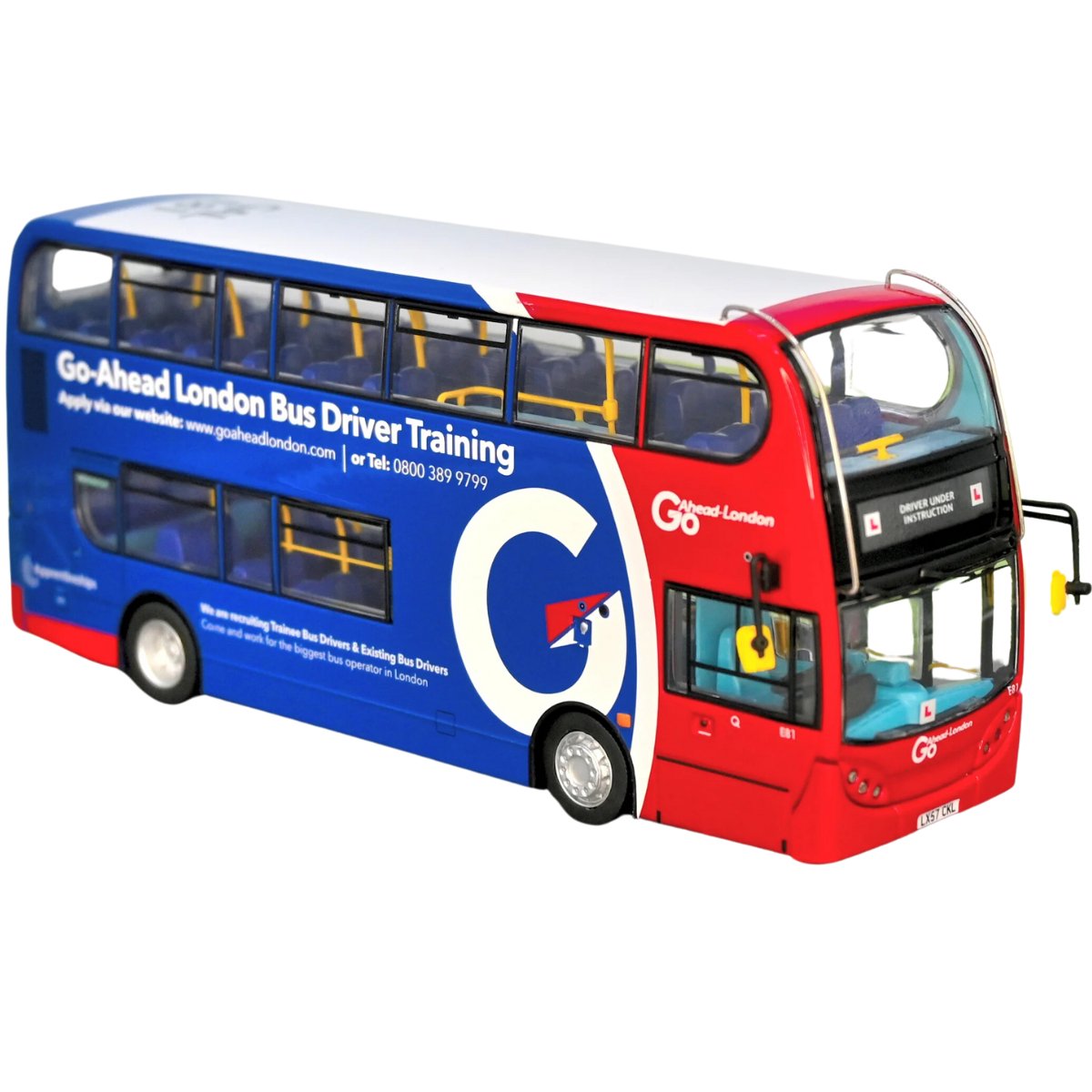 Northcord UK0072 ADL Enviro400 Go Ahead London Driver Training - MBC Commission - Phillips Hobbies