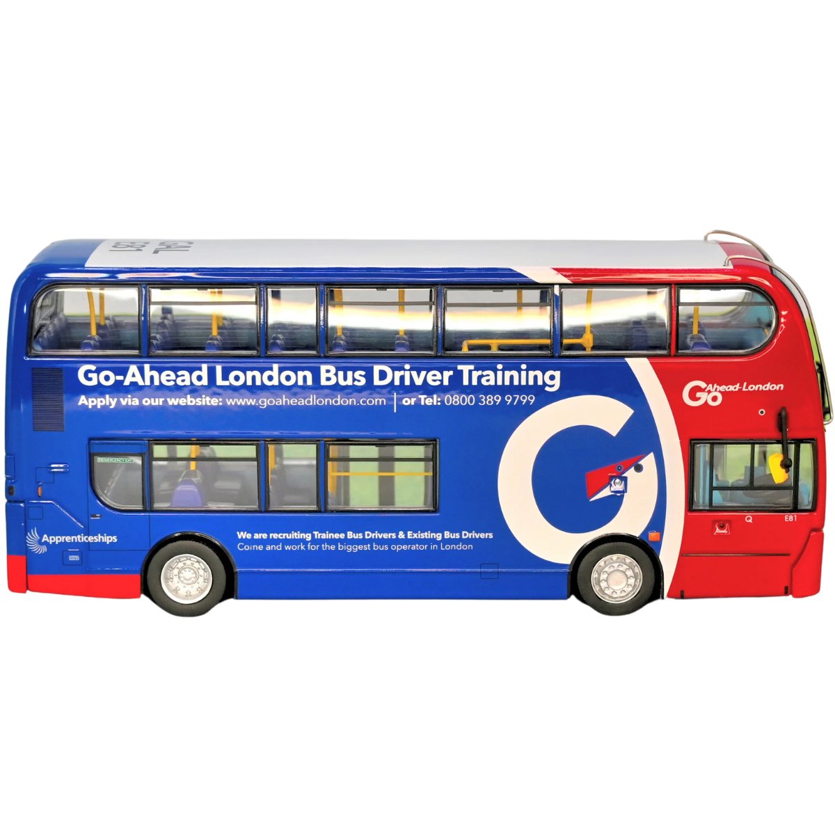 Northcord UK0072 ADL Enviro400 Go Ahead London Driver Training - MBC Commission - Phillips Hobbies