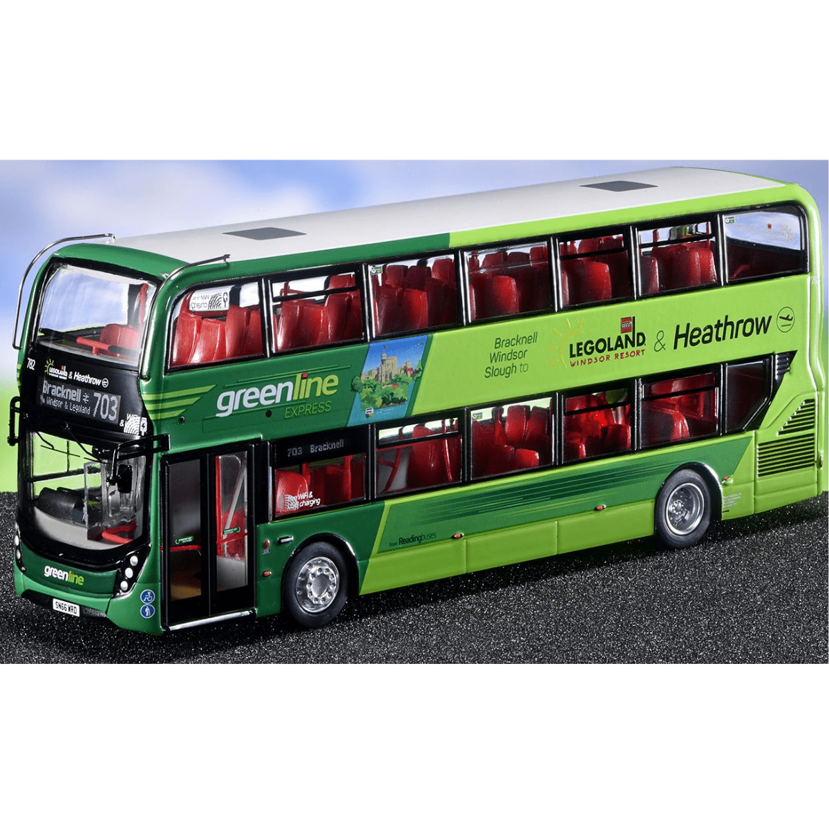 Northcord UK0074 ADL Enviro400 Reading Buses - Greenline - Phillips Hobbies