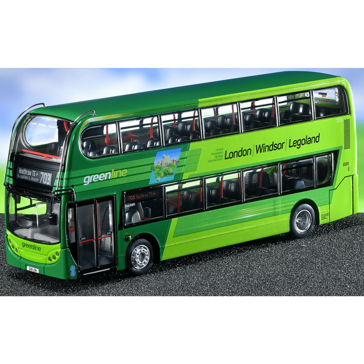 Northcord UK6206 ADL Enviro400 Reading Buses Green Express - Phillips Hobbies