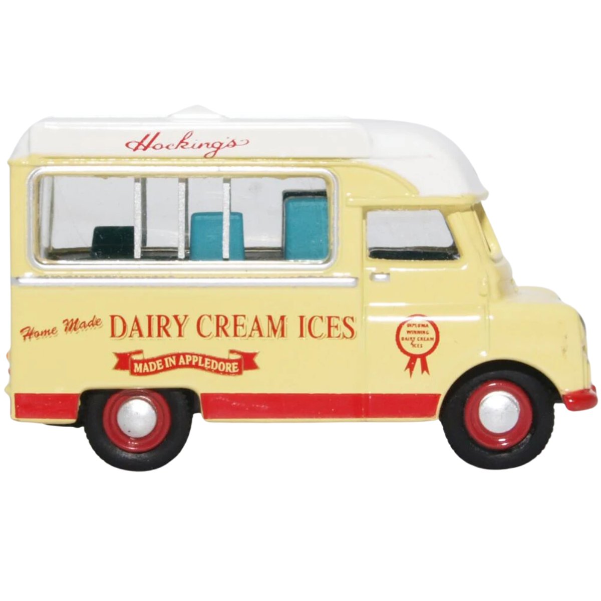 Oxford Diecast 76CA030 Bedford CA Ice Cream Hockings - Phillips Hobbies