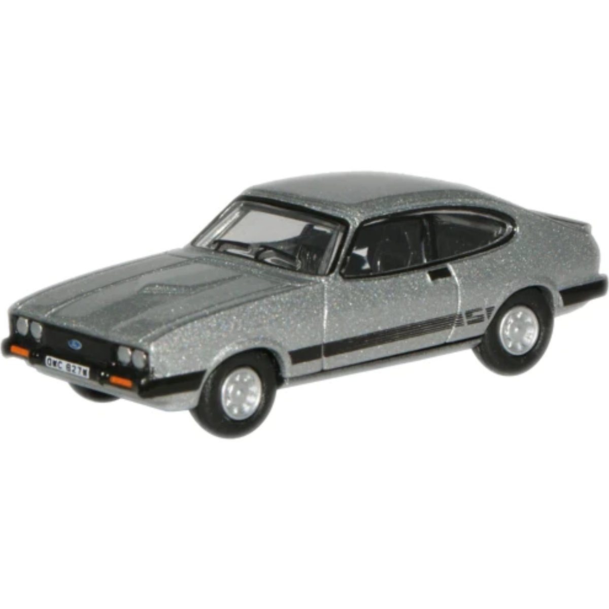 Oxford Diecast 76CAP001 Strato Silver Ford Capri MKIII - Phillips Hobbies