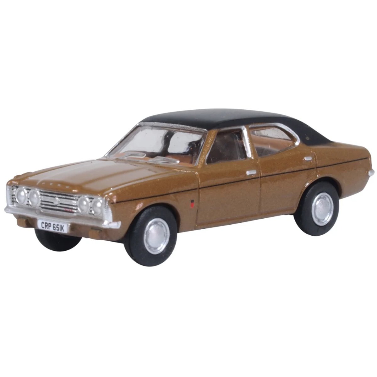 Oxford Diecast 76COR3011 Ford Cortina Mk3 Tawny - 1:76 Scale - Phillips Hobbies