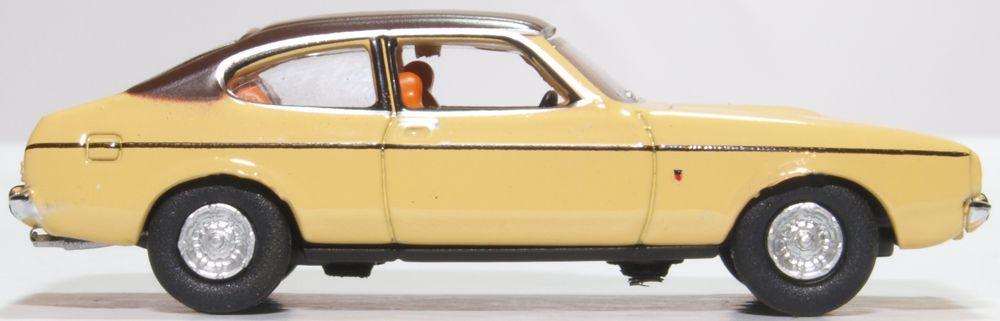 Oxford Diecast 76CPR002 Sahara Beige Ford Capri MK2 - Phillips Hobbies