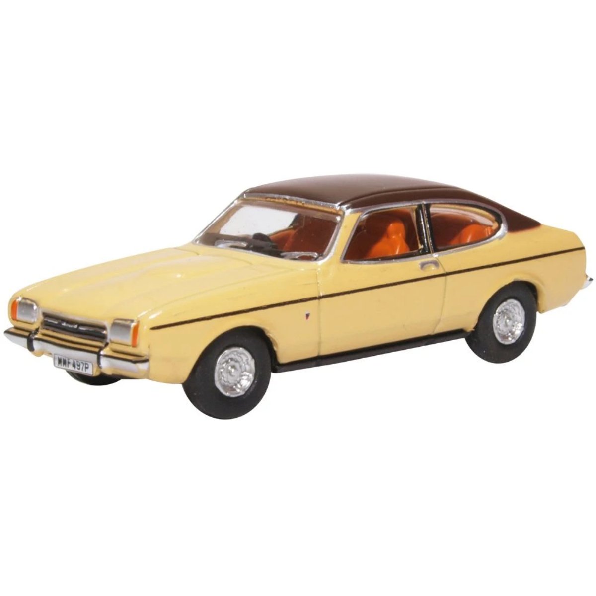 Oxford Diecast 76CPR002 Sahara Beige Ford Capri MK2 - Phillips Hobbies