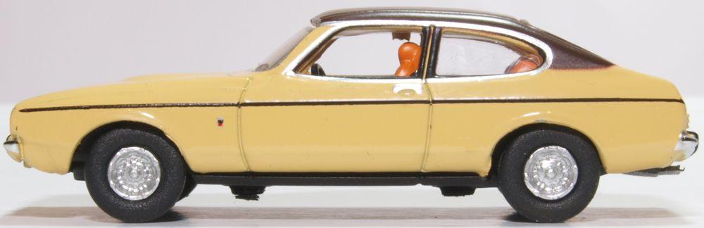 Oxford Diecast 76CPR002 Sahara Beige Ford Capri MK2 - Phillips Hobbies