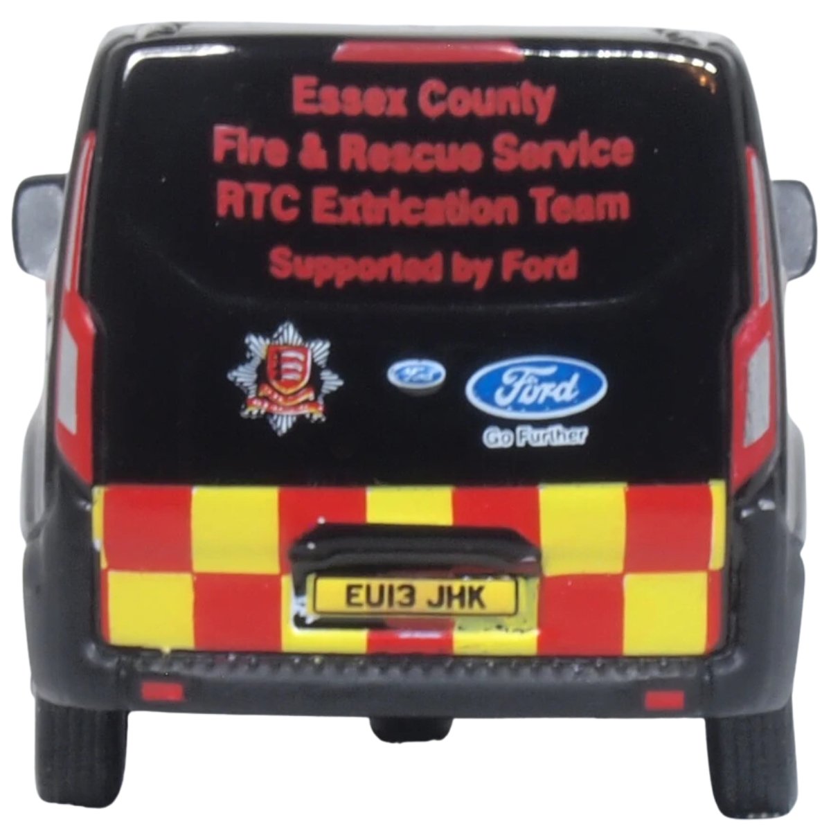 Oxford Diecast 76CUS009 Ford Transit Custom Essex Fire & Rescue Service - Phillips Hobbies