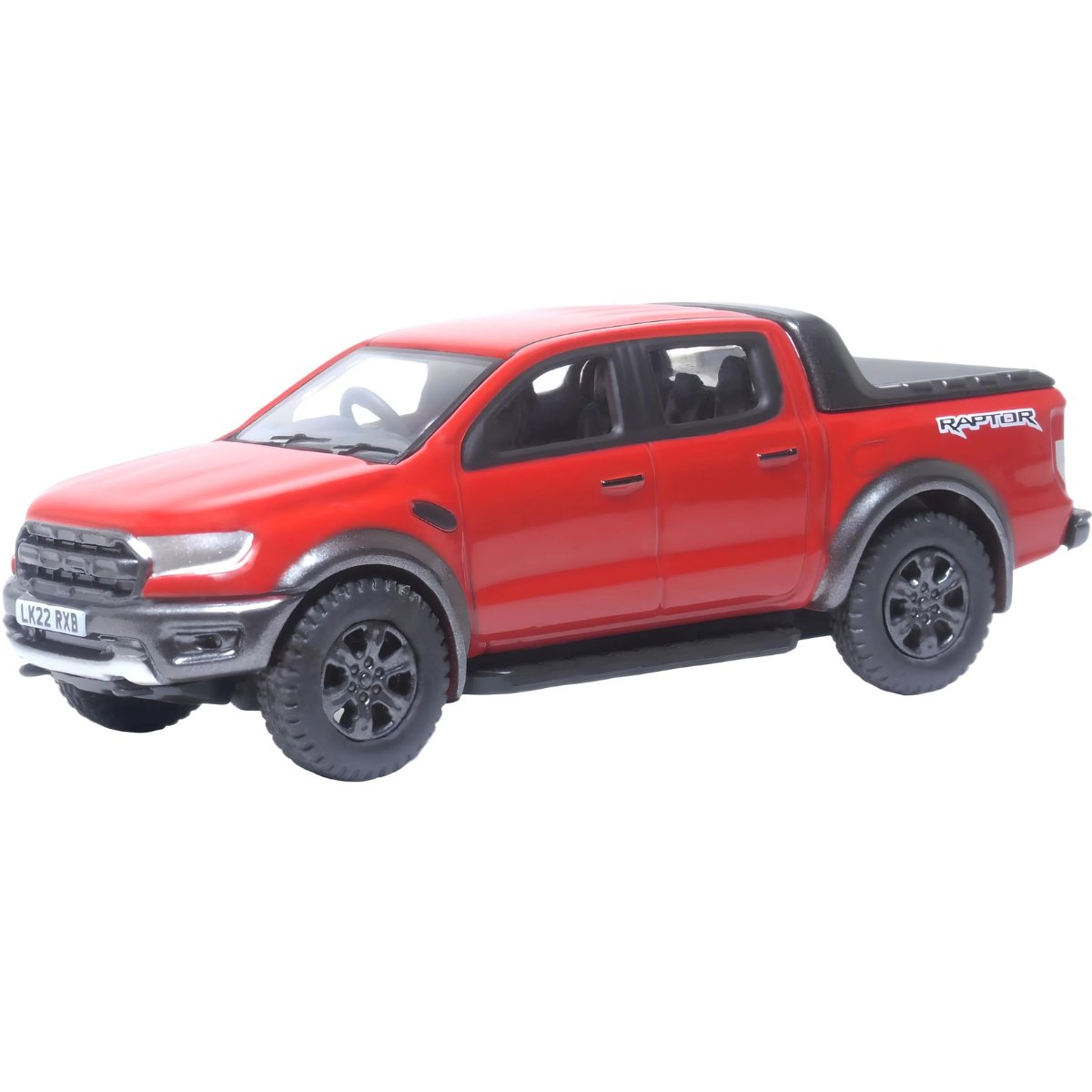 Oxford Diecast 76FR002 Ford Ranger Raptor Race Red - Phillips Hobbies