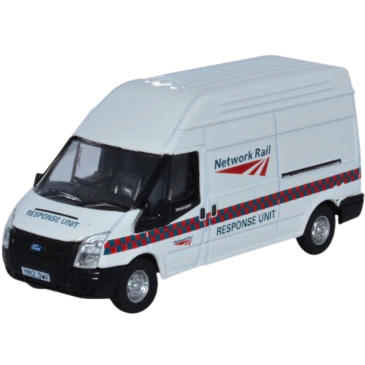 Oxford Diecast 76FT022 Ford Transit Network Rail Response Unit - 1:76 Scale Model - Phillips Hobbies