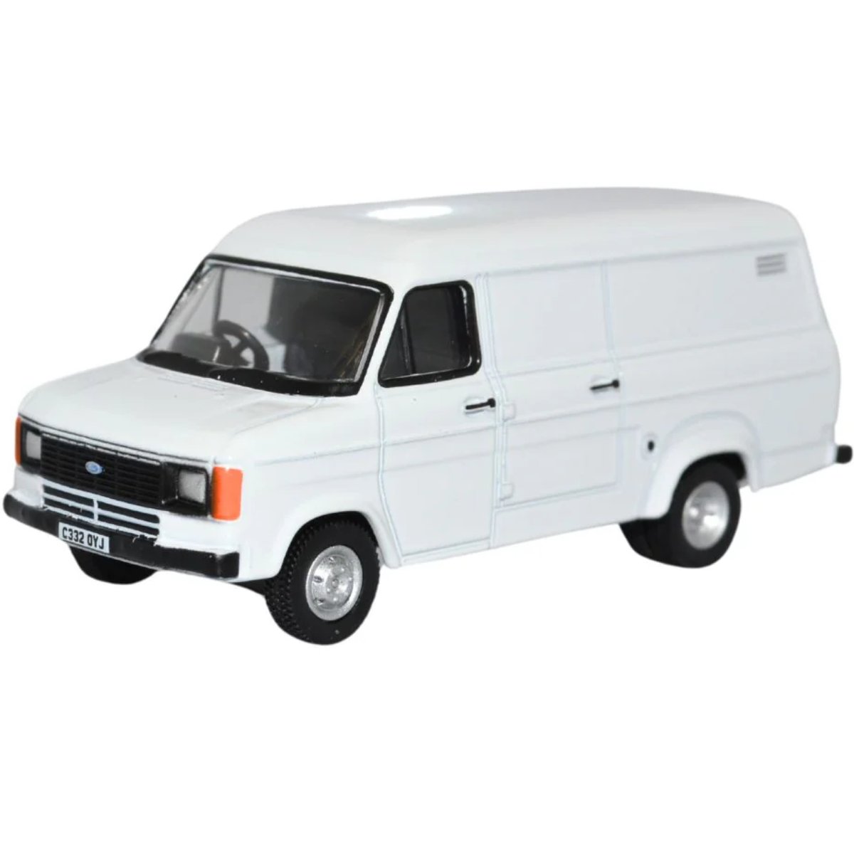 Oxford Diecast 76FT2001 Ford Transit Mk2 White - 1:76 Scale - Phillips Hobbies