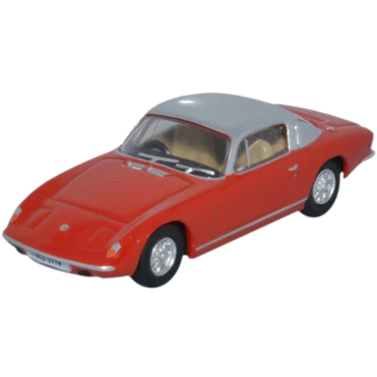 Oxford Diecast 76LE003 Lotus Elan Red & Silver - 1:76 Scale - Phillips Hobbies