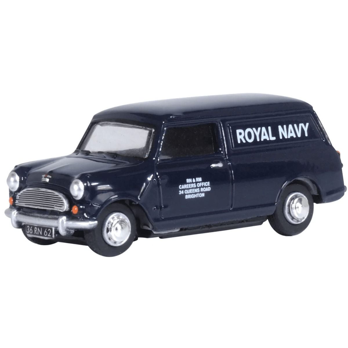 Oxford Diecast 76MV032 Mini Van Royal Navy - 1:76 Scale - Phillips Hobbies