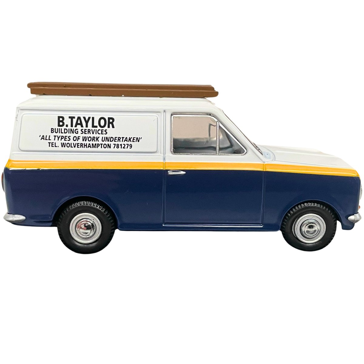 Oxford Diecast HA021 B Taylor Builders Auf Wiedersehen Bedford HA Van - 1:43 Scale - Phillips Hobbies