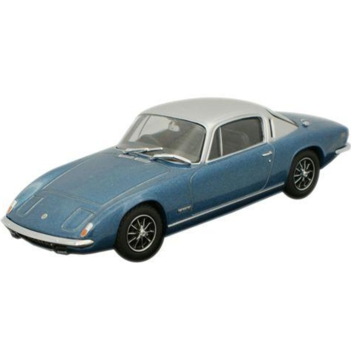 Oxford Diecast LE002 Lotus Elan Plus 2 Lagoon Blue Silver - 1:43 Scale - Phillips Hobbies