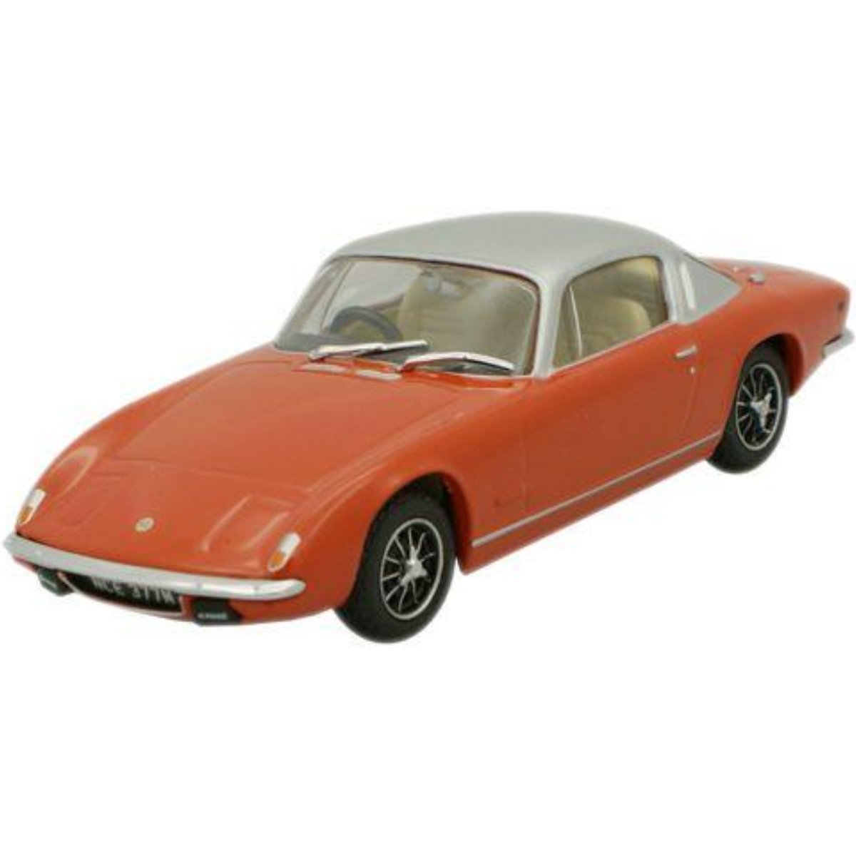 Oxford Diecast LE003 Lotus Elan Plus 2 Red Silver - 1:43 Scale - Phillips Hobbies