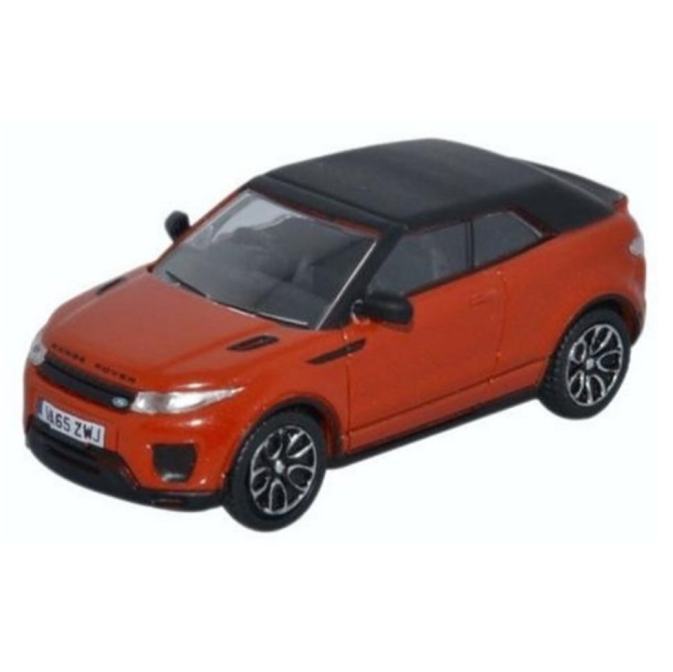 Oxford Diecast Range Rover Evoque Convertible Phoenix Orange - Phillips Hobbies