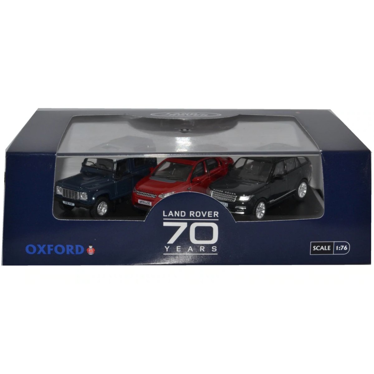 Oxford Diecast SP136 Land Rover 70th Anniversary Set - Phillips Hobbies