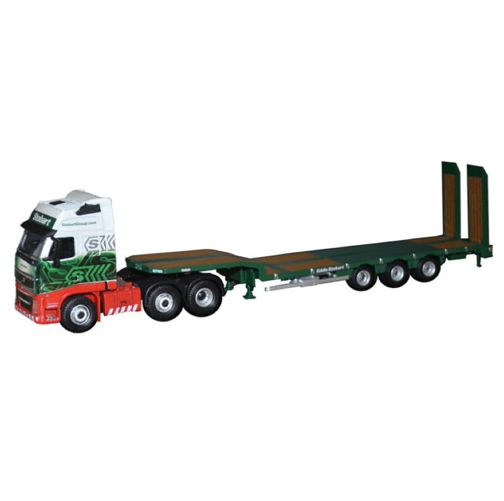 Oxford Diecast Volvo FH3 3 Axle Nooteboom Semi Low Loader Stobart - Phillips Hobbies