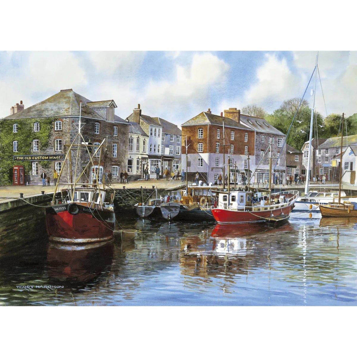 Padstow Harbour - Gibsons 1000 Piece Jigsaw Puzzle - Phillips Hobbies