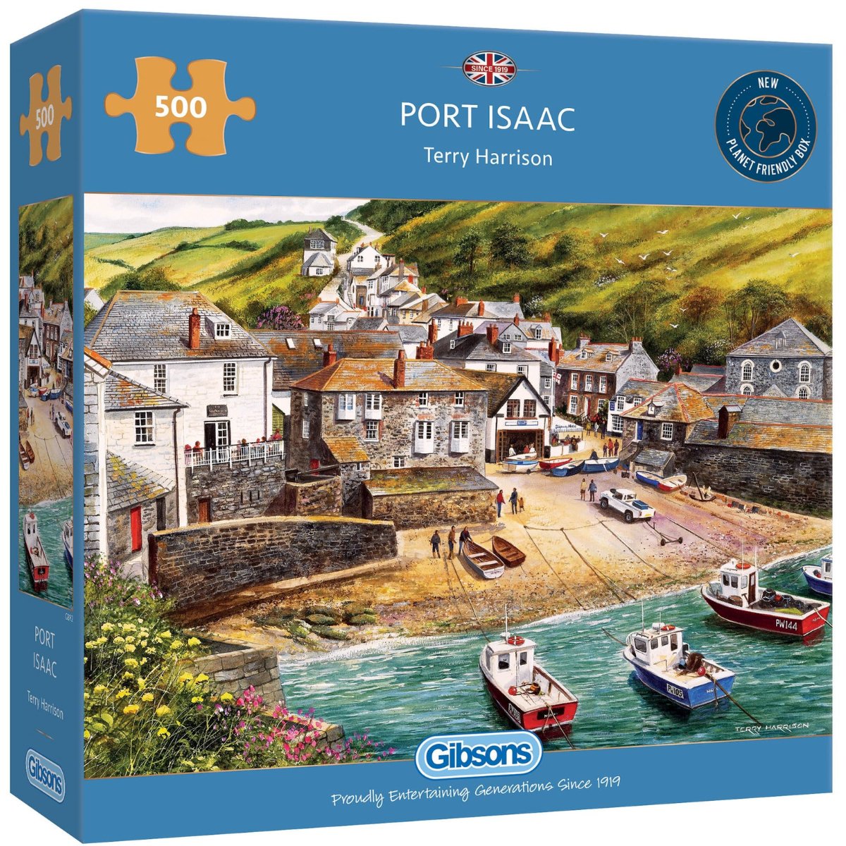 Port Isaac - Gibsons 500 Piece Jigsaw Puzzle - Phillips Hobbies