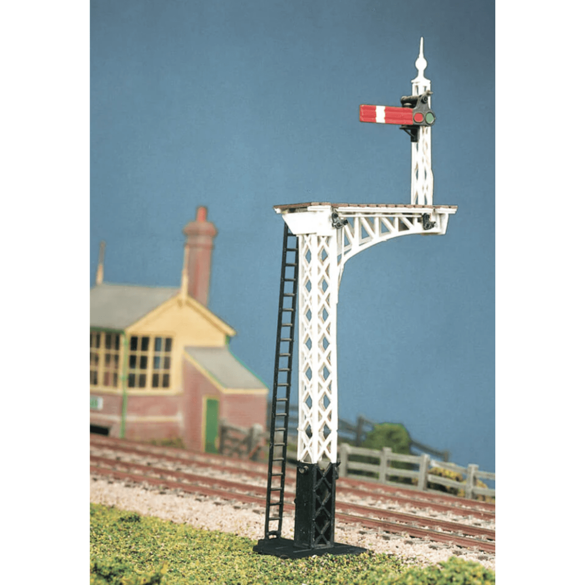 Ratio 486 LNER/SR Lattice Post Signal Kit - OO Gauge - Phillips Hobbies