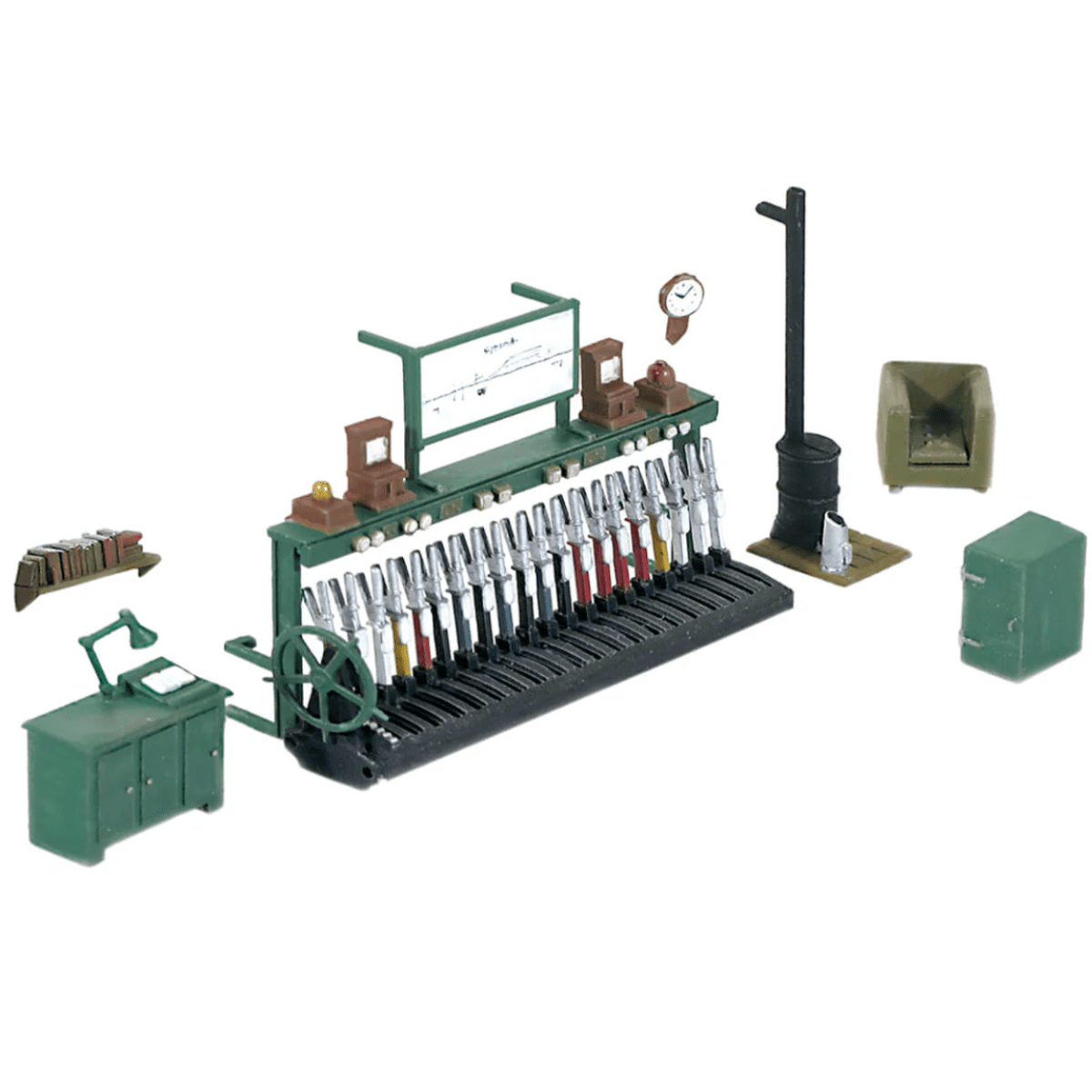 Ratio 553 Signal Box Interior Kit - OO Gauge - Phillips Hobbies