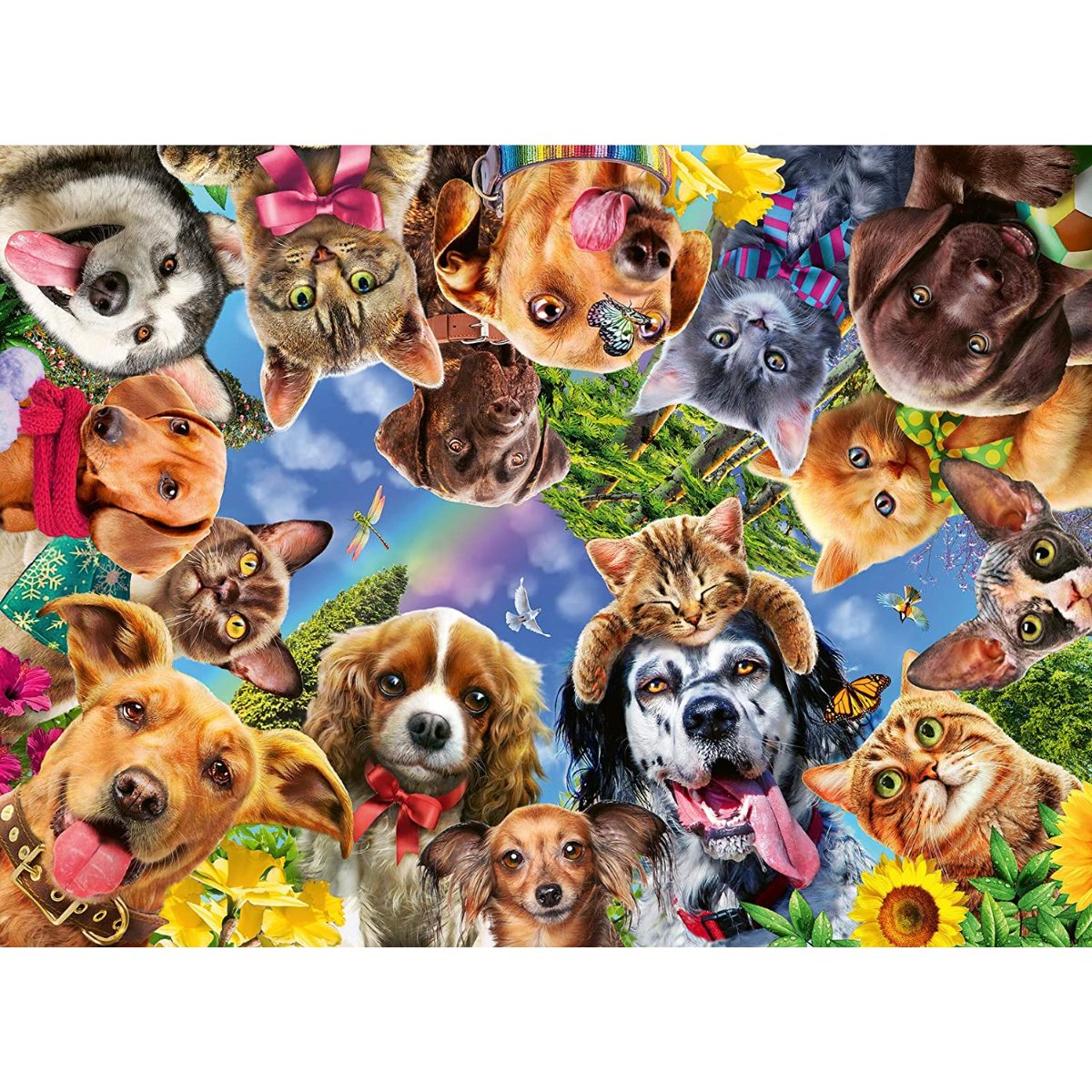 Ravensburger Animal Selfie 500 Piece Jigsaw Puzzle - Phillips Hobbies