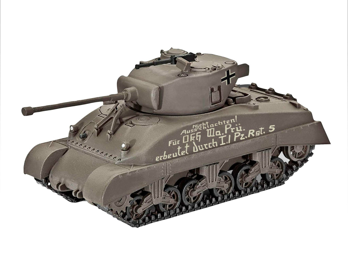 Revell 03290 Sherman M4A1 Plastic Kit - 1:72 Scale - Phillips Hobbies