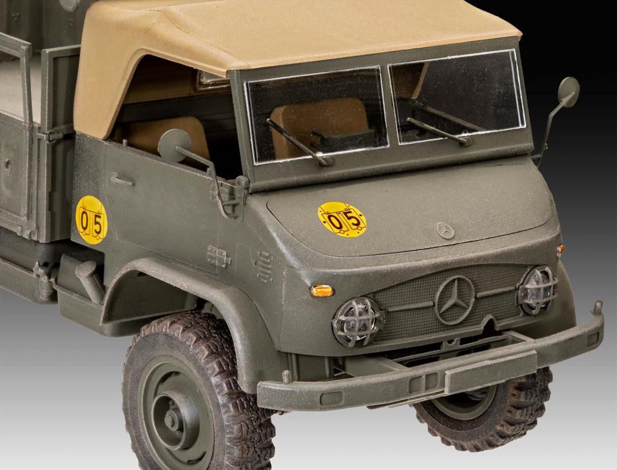 Revell 03348 Unimog 404 S Plastic Kit - 1:35 Scale - Phillips Hobbies