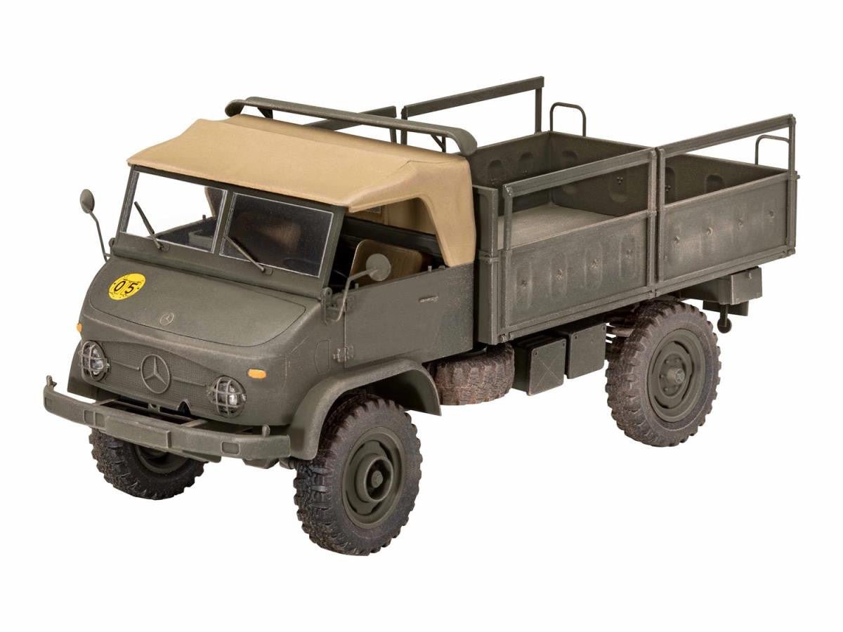 Revell 03348 Unimog 404 S Plastic Kit - 1:35 Scale - Phillips Hobbies